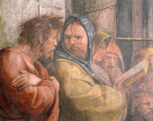 Vertreibung des Heliodor aus dem Tempel von Raphael (1483 1520)