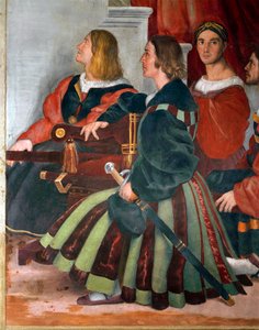 Päpstliche Träger (Detail)