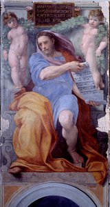 Prophet Jesaja (Fresko) von Raphael