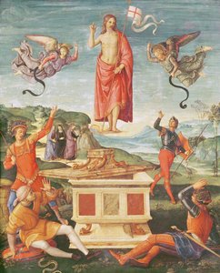 Die Auferstehung Christi, ca. 1502 von Raphael