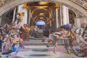 Die Vertreibung des Heliodorus aus dem Tempel, Raum des Heliodorus