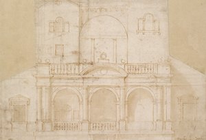 Architektonisches Design Villa Madama von Raphael