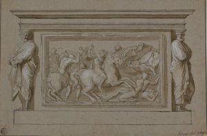 Entwurf für ein Grabdenkmal für den Marchese Francesco Gonzaga von Raphael