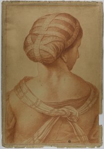 Muse von hinten gesehen von Raphael