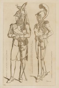 Kostüme an den Toren zur Krönung von Napoleon I. von Raphael Jacquemin