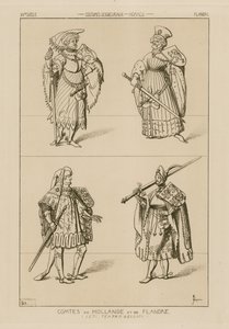 Grafen von Holland und Flandern, 15. Jahrhundert