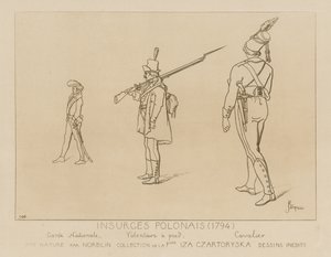 Polnische Aufständische, 1794 von Raphael Jacquemin