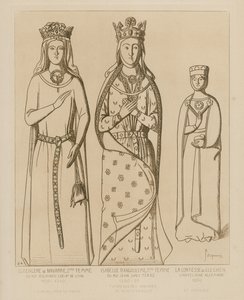 Königinnen des 13. Jahrhunderts von Raphael Jacquemin