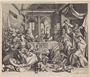Allegorie auf Reichtum, Wollust und Dummheit