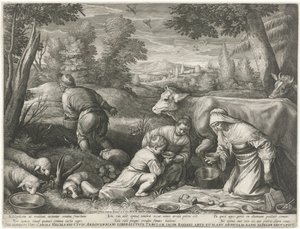 Die kleine Milchmagd