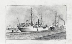 Boote am Kai von Raymond Bonnefon