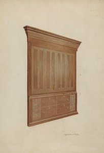 Schrank von Raymond E. Noble
