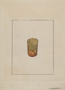 Bernsteinglas von Raymond Manupelli
