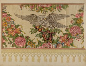 Chintz-Baldachin für Himmelbett, ca. 1935 von Raymond Manupelli