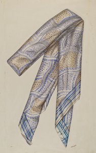 Stockkrawatte, 1935-1942 von Raymond Manupelli