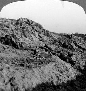 Tote Soldaten, Vimy Ridge, Frankreich, Erster Weltkrieg