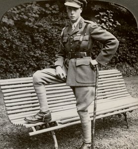Der Prinz von Wales in Militäruniform, Frankreich, Erster Weltkrieg, 1914-1918 von Realistic Travels Publishers
