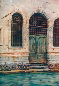 Ein Renaissance-Türrahmen, Venedig