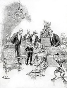 Illustration für Little Lord Fauntleroy (Gravur) von Reginald Bathurst Birch