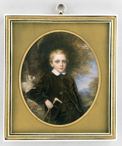 Porträt eines Jungen, ca. 1865-80 von Reginald Easton