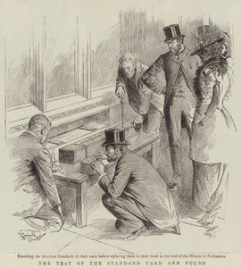Der Test des Standard-Yards und Pfunds von Reginald Thomas Cleaver