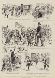 Das Neueste in Streiks, die Revolte des Pflasterballetts