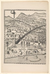 Ansicht von Florenz (linker Teil) von Reichsdruckerei