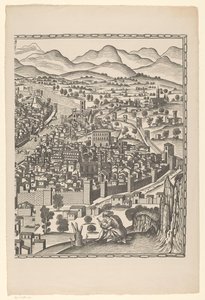 Ansicht von Florenz (rechter Teil) von Reichsdruckerei