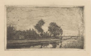 Flusslandschaft von Reijer Lieman