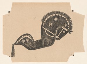 Zeremonielles Tanzpferd
