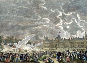 Zeremonie für die Märtyrer von 1792. 1794-1804 (Gravur) von Reiner Vinkeles