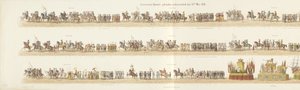 Historischer Umzug, gehalten in Amsterdam am 12. Mai 1874