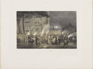 Rederijkersumzug mit dem barmherzigen Samariter von Reinier Craeyvanger