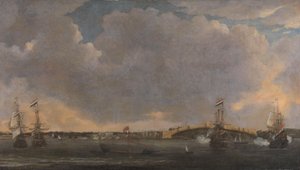 Ansicht von Tripolis von Reinier Nooms