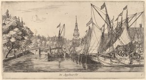 Appelmarkt von Reinier Nooms, called Zeeman