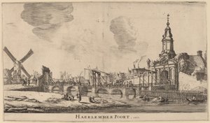 Haarlemer Tor (Haerlemmer Poort) von Reinier Nooms, called Zeeman