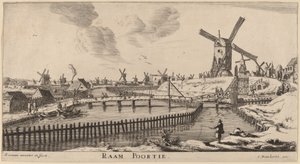 Raam-Tor (Raam Poortie) von Reinier Nooms, called Zeeman