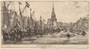 Roowaensche Kai von Reinier Nooms, called Zeeman