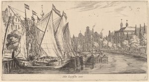 Die Fähre nach Leiden von Reinier Nooms, called Zeeman