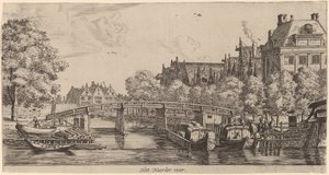 Die Fähre nach Naarden von Reinier Nooms, called Zeeman