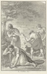 Die Demütigung von Nero von Reinier Vinkeles (I)