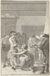 Illustration für den Roman Gustav Lindau von Reinier Vinkeles (I)