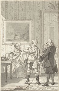 Illustration für das Theaterstück Het Tweegevegt van Jester