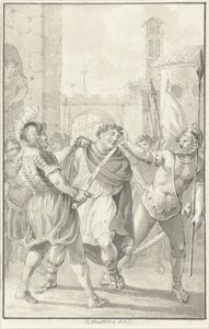 Kaiser Vitellius auf dem Weg zu seiner Hinrichtung von Reinier Vinkeles (I)