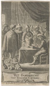 Kaufmann am Schreibtisch von Reinier van Persijn