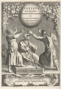 Minerva und zwei gefesselte Figuren von Reinier van Persijn