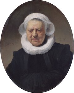 Porträt von Aechje Claesdr. Pesser