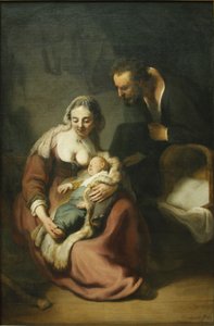 Die Heilige Familie von Rembrandt