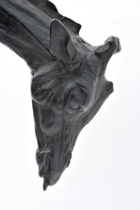 Große Giraffe mit gesenktem Kopf, modelliert 1909-10, gegossen vor 1913