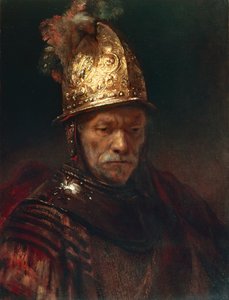Der Mann mit dem Goldhelm von Rembrandt Harmensz. van Rijn (circle of)